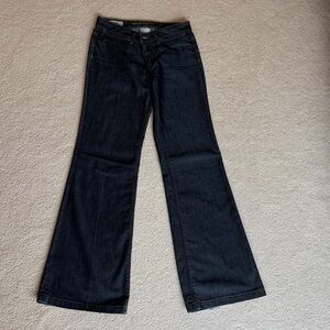 Banana Republic Dark Blue wide leg Jeans